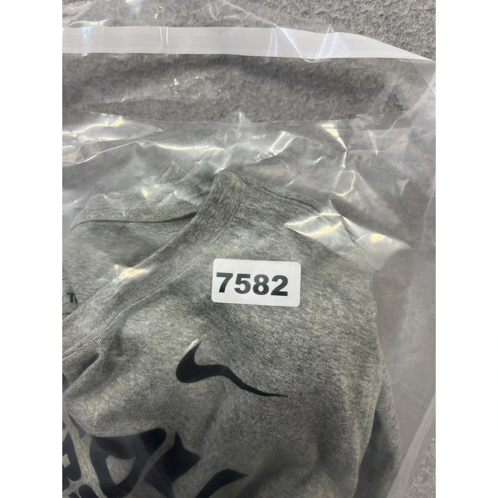 University Of Missouri Tigers Shirt Mens 2XL Gray Mizzou Nike Dri Fit Loose Fit